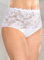 Laurina fyrpack med trosor med elastisk spets 