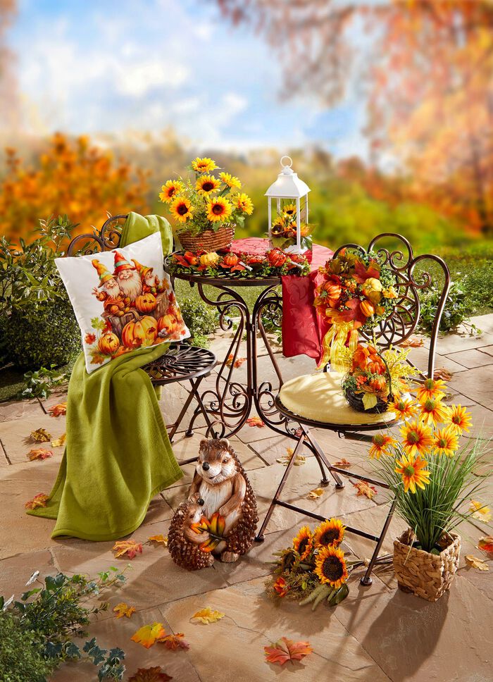 H&ouml;stligt kuddfodral i sammetslook 