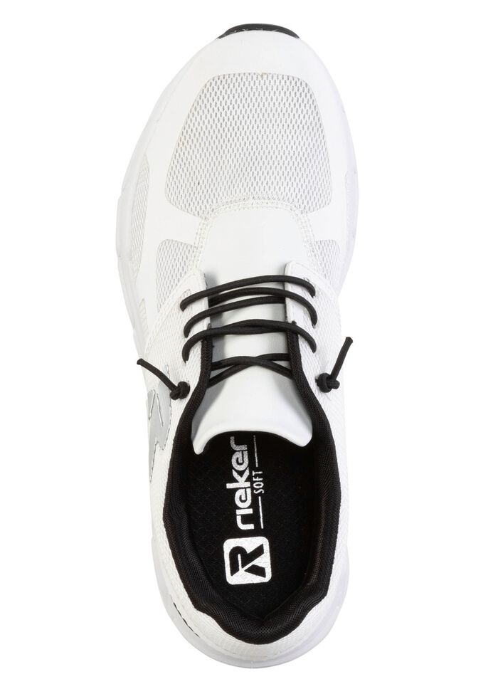 Rieker sneakers gjorda av delvis belagt meshmaterial 