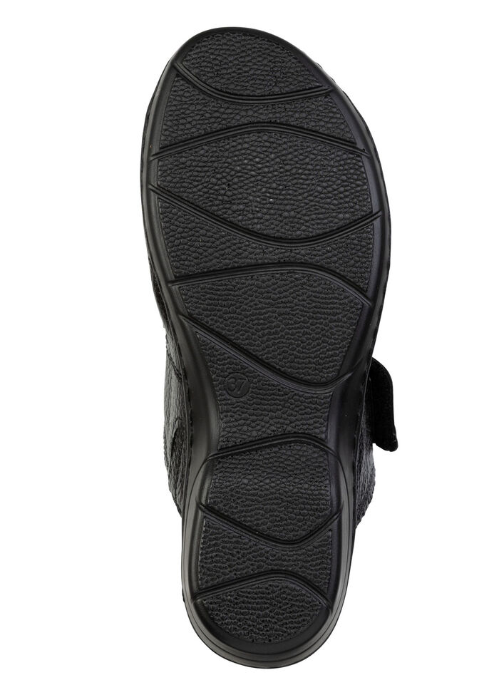 ELENA EDEN, bekv&auml;ma damslip-ins, vidd H, med uttagbar fotb&auml;dd SCHWARZ