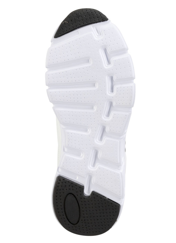 ELENA EDEN sneakers med avtagbar MemoSoft fotbädd WEISS-SCHWARZ