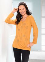 Vacker skjorta med tallrikdekor i 2 f&auml;rger M&Auml;SSING