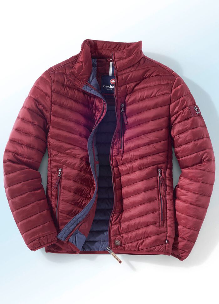 "Redpoint" quiltad blouson i 6 f&auml;rger 