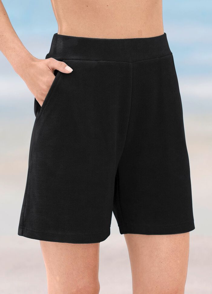 Shorts gjorda av frott&eacute;stretch 