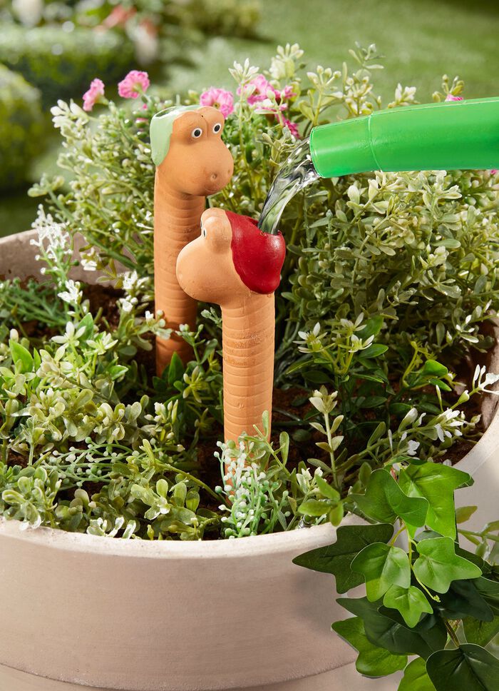 Terrakottabevattningsmaskar, set om 4 