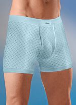 Fyrapack kalsonger av fin jersey med gylf 