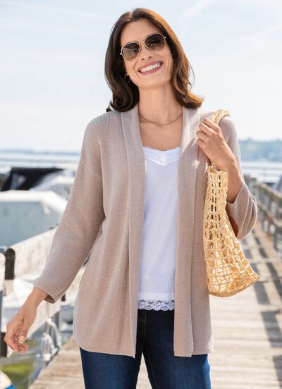 Kofta i mycket mjuk kvalitet 