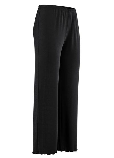 Mjukt flytande, 7/8-l&aring;ng byxa 