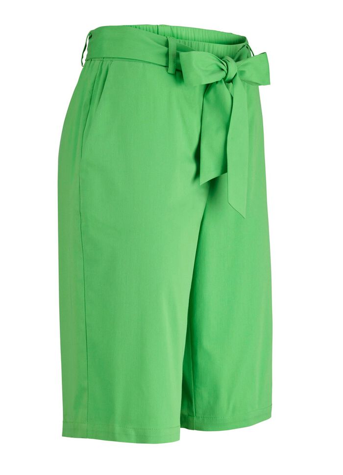 Bermudashorts med tygband 