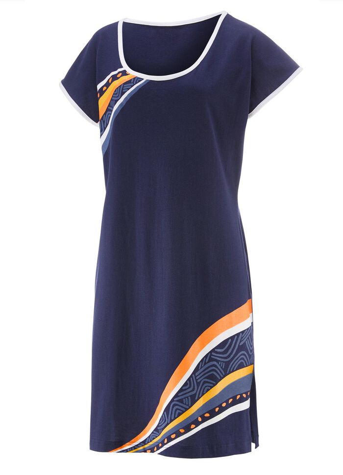 Tv&aring; paket nattlinnen, kortare snitt i bomull 