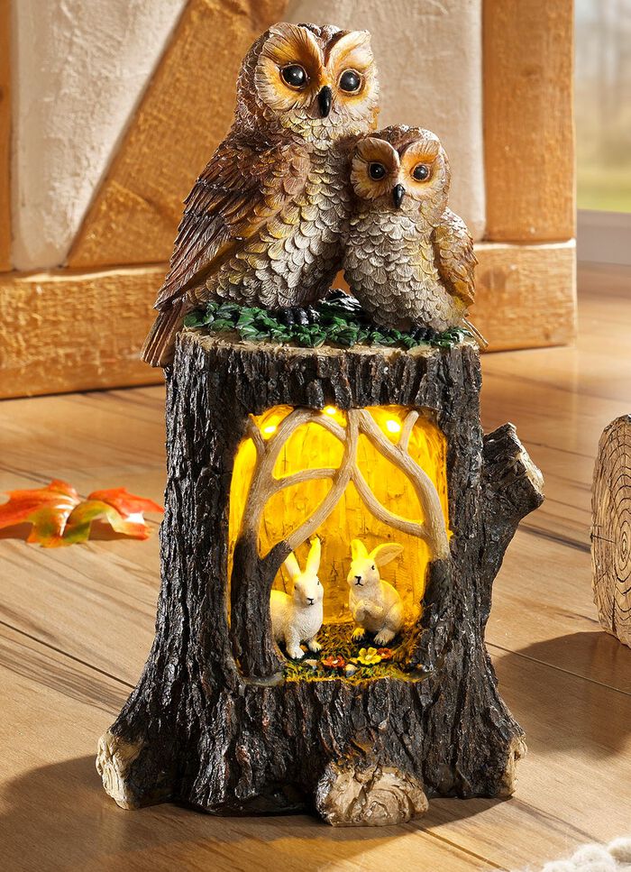 Upplyst tr&auml;dstam 