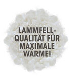 Plyschiga tofflor i mocka-look BEIGE