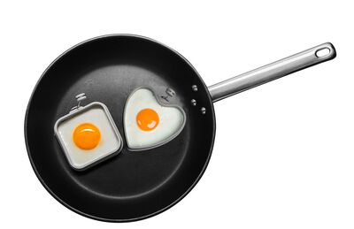 V&auml;rmebest&auml;ndig &auml;ggformsset i silikon, 2 st 