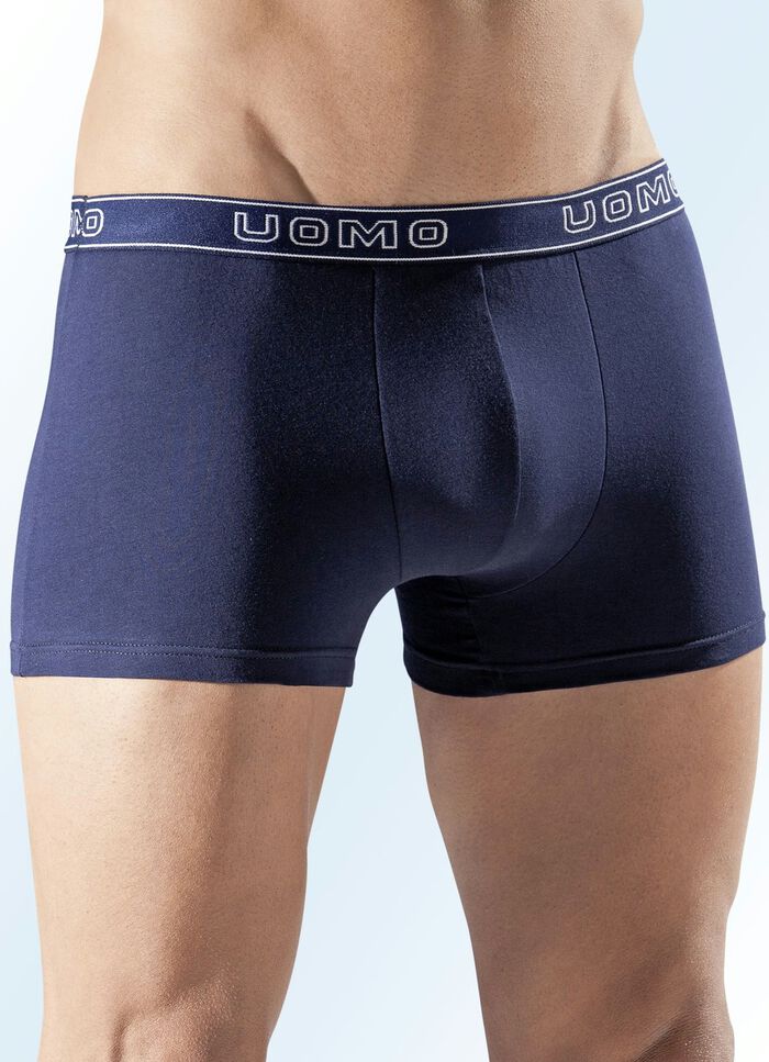 5-pack trosor, enf&auml;rgade med res&aring;r i midjan 