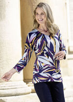 Pullover i mjuk, finstickad, 