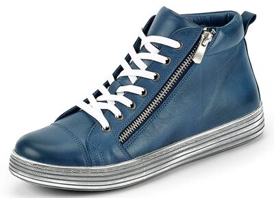 Gemini ankelst&ouml;vel med sn&ouml;rning och praktisk dragkedja p&aring; sidan 