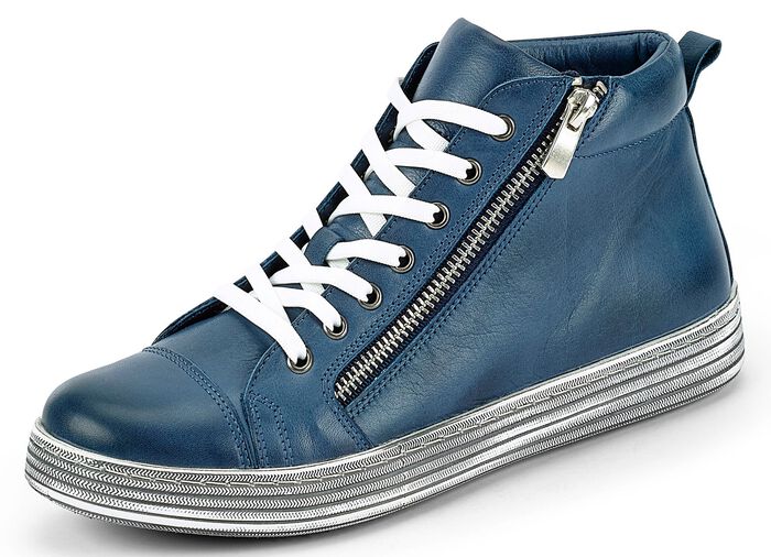 Gemini ankelst&ouml;vel med sn&ouml;rning och praktisk dragkedja p&aring; sidan 