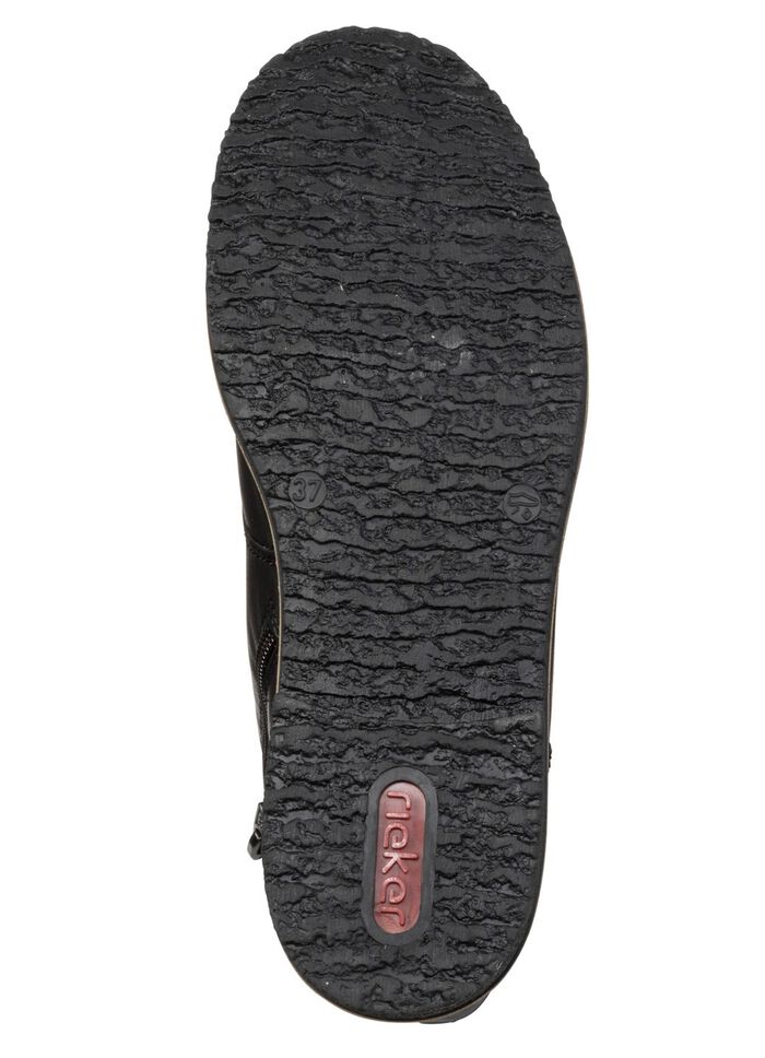 Rieker, klassiska damst&ouml;vlar med dragkedja SCHWARZ