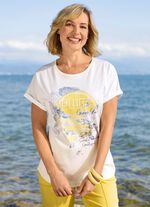 Skjorta med tallriksdekoration 