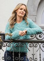 Tr&ouml;ja med fint garn MINT MELERAD