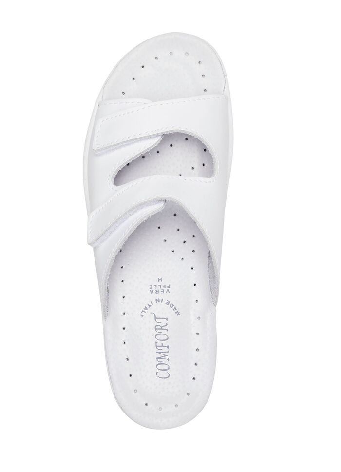 Tvåpack klassiska damslip-ins, bredd H, med kardborreknäppning 1X VIT, 1X SVART