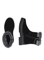 Remonte, fodrade damst&ouml;vletter, vinterskor, vidd G, med lammskinn 