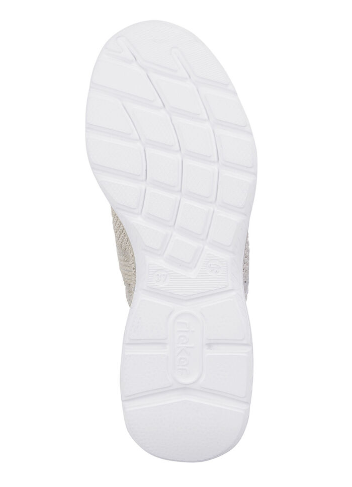 Rieker, lätta damsneakers, bredd G, med MemoSoft textilinnersula, 