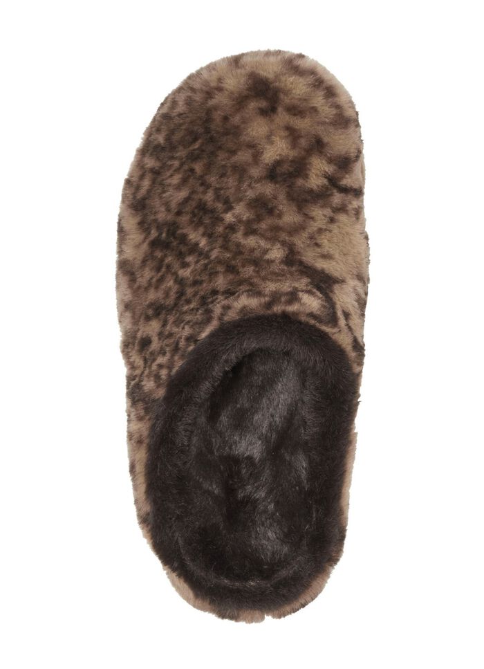 Laurina tofflor gjorda av mycket mysigt plyschmaterial 