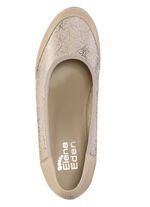 ELENA EDEN pumps av nappaläder BEIGE