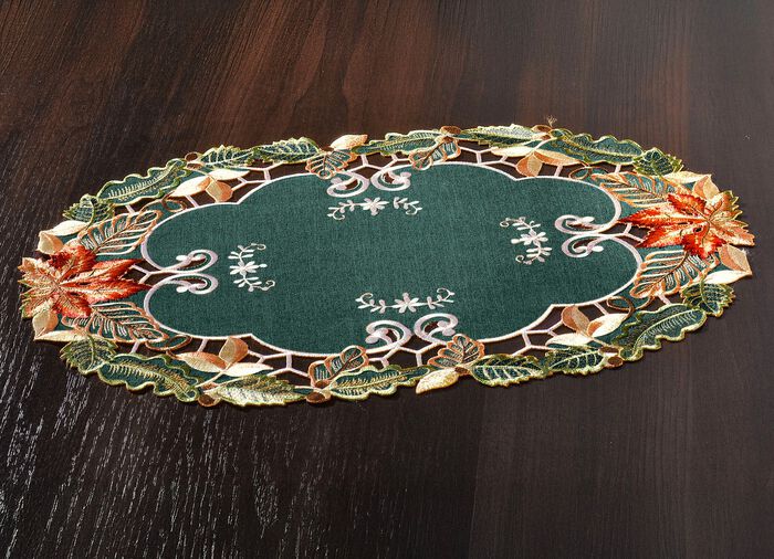 Höstbord och rumsdekoration GRÖN