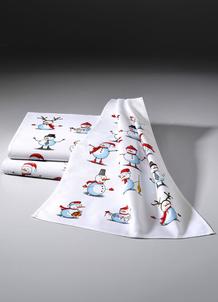 Kökshanddukar, set om 3 