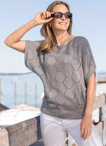 Tr&ouml;ja med bikakem&ouml;nster 