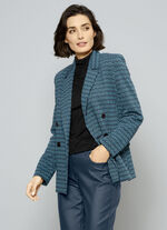 blazer med en intressant design 