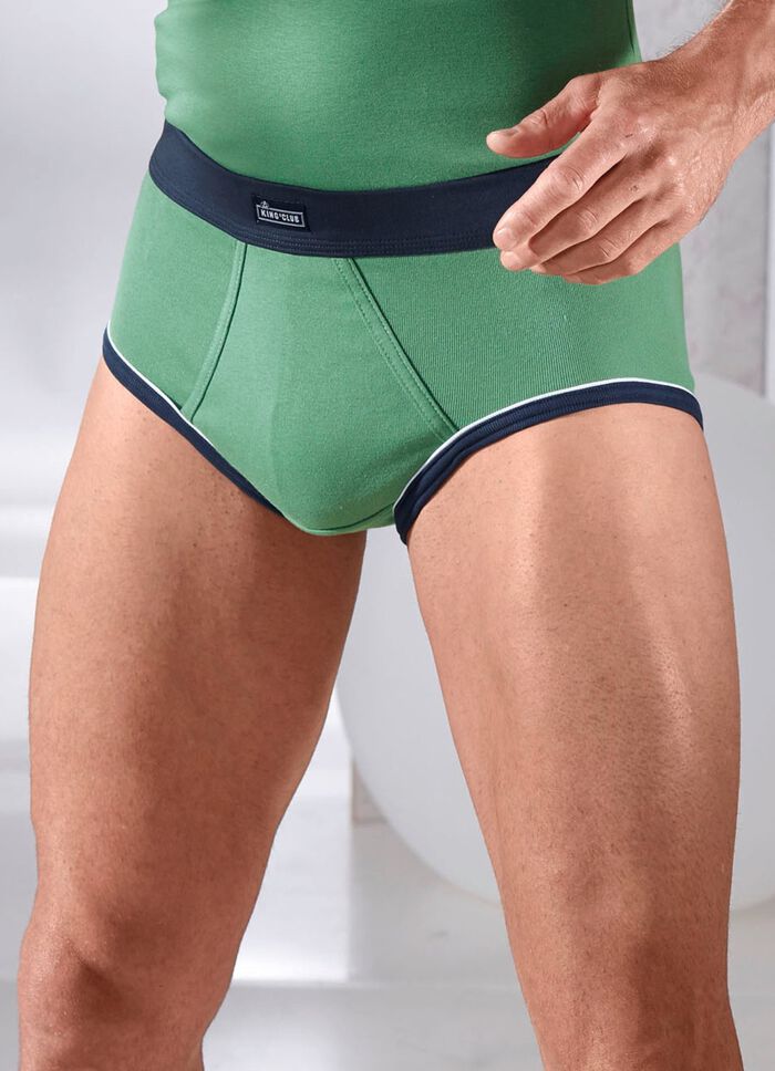 Trepack finribbade trosor 