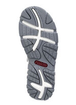 Rieker, sportiga damsandaler, med två kardborreband RÖD