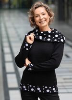 Bygel med prickdesign 