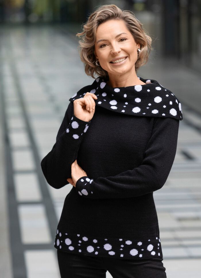 Bygel med prickdesign 