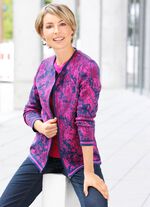 Kofta med jacquardm&ouml;nster 