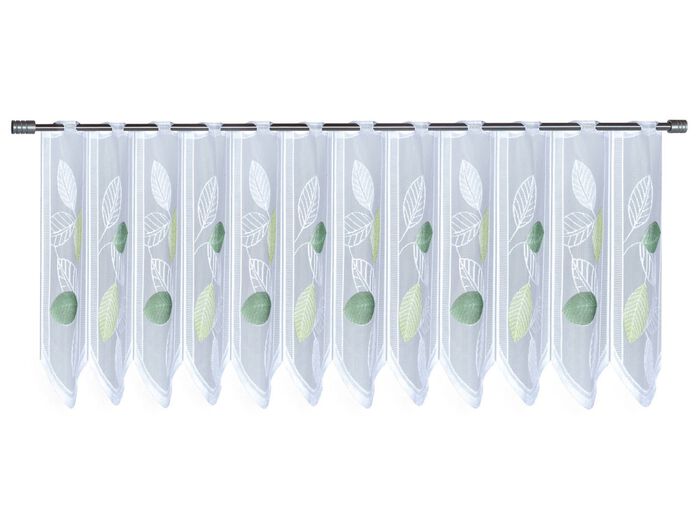 Korta persienner med b&ouml;jda &auml;ndar 