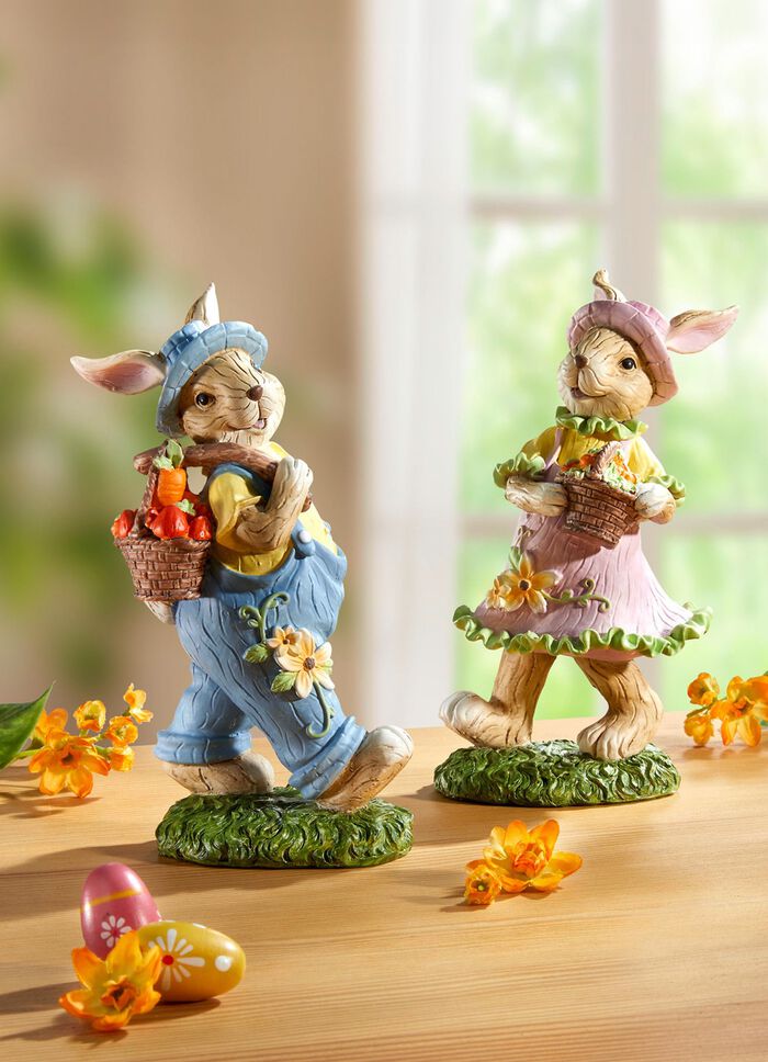 Magiska kaniner i ett set om 2 