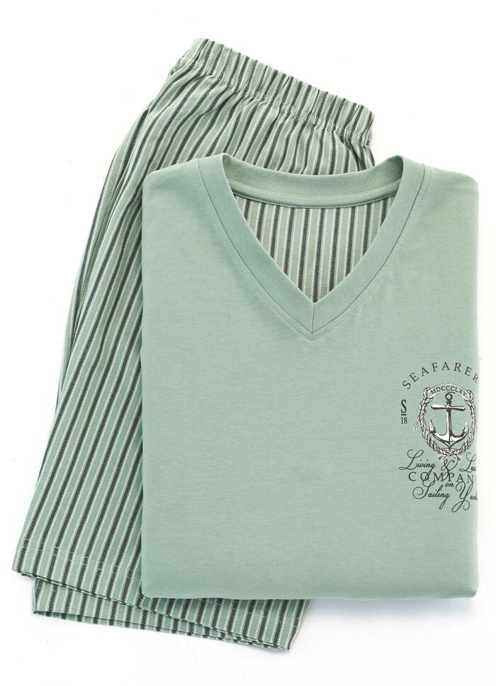 Tv&aring;pack V-ringade shorts 