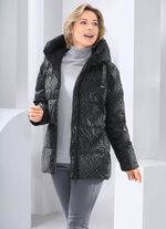 Funktionell jacka med fast huva 