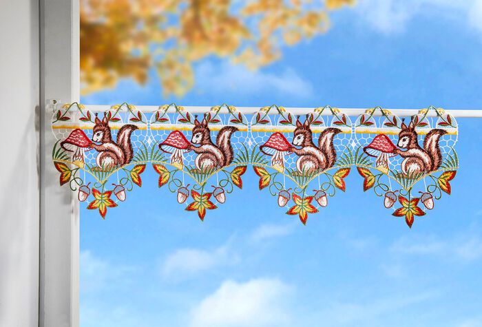 St&aring;ngdekoration gjord av &auml;kta Plauenspets 