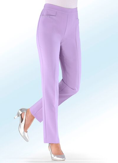 Byxor med glittrande p&auml;rlor och strassstenar 