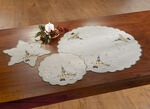 Doilies runda NATUR