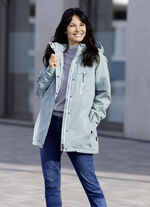 Funktionell jacka med avtagbar huva 