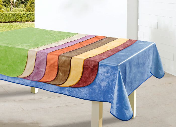 Klassisk marmorerad vaxduksduk 