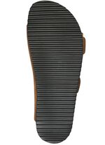 Andrea Conti-pantoletter med innersula i l&auml;der med f&auml;rgglada tryck 