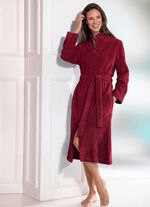 Vadl&aring;ng morgonrock med dragkedja R&Ouml;D