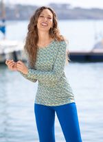 Skjorta med helt&auml;ckande tryck 